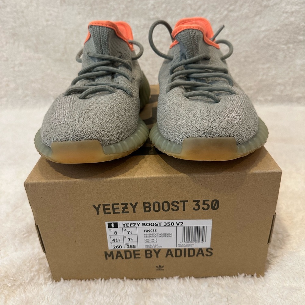 Adidas Yeezy Boost 350 V2 Gray with Tan Sole